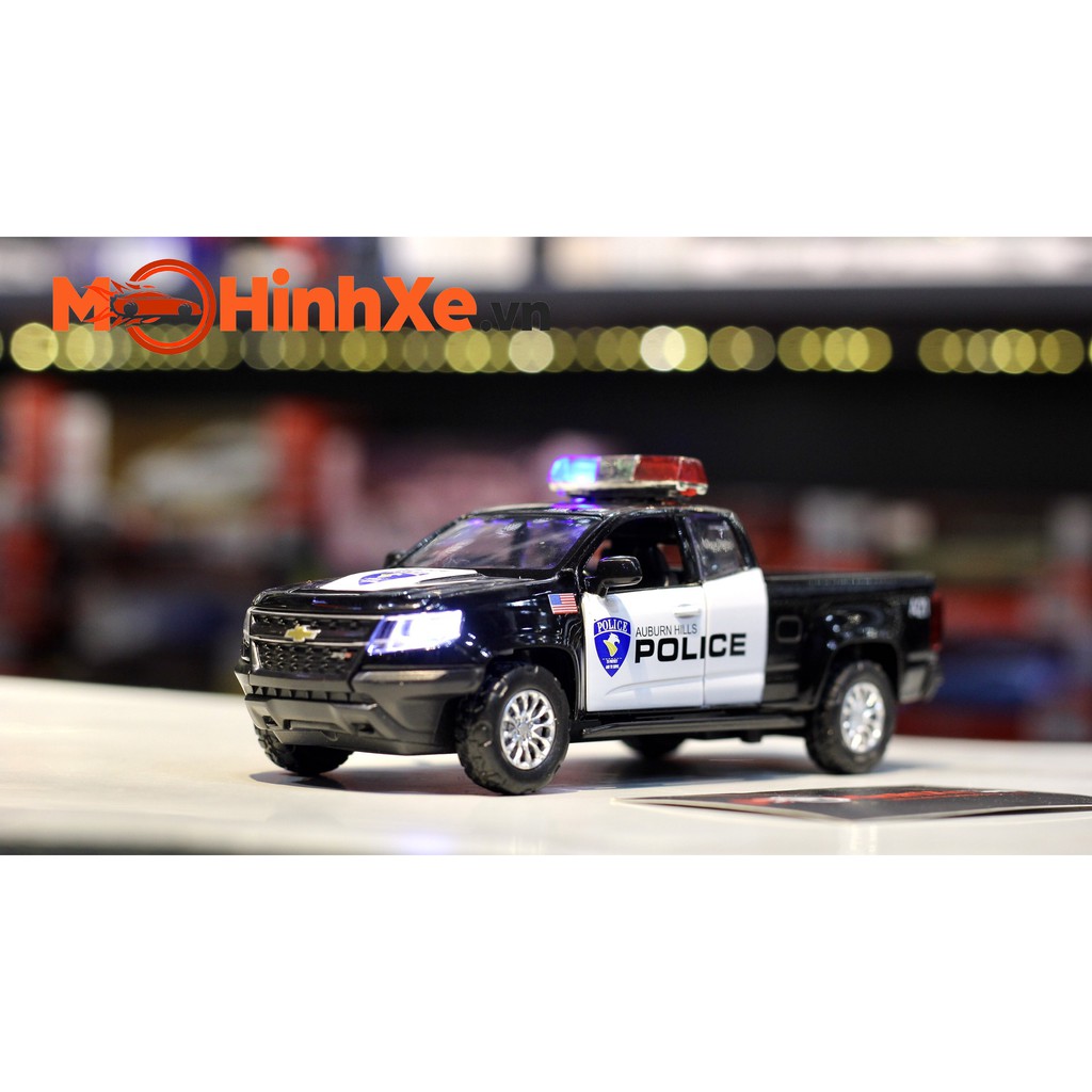MÔ HÌNH XE CHEVROLET COLORADO ZR2 POLICE 1:32 MSZ