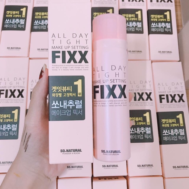 XỊT KHOÁNG KHOÁ GIỮ MAKEUP ALL DAY TIGHT