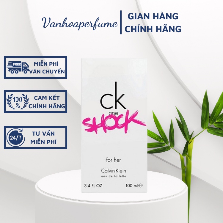 (CHINH HANG)Nước hoa CK One Shock For Her Full 100ml