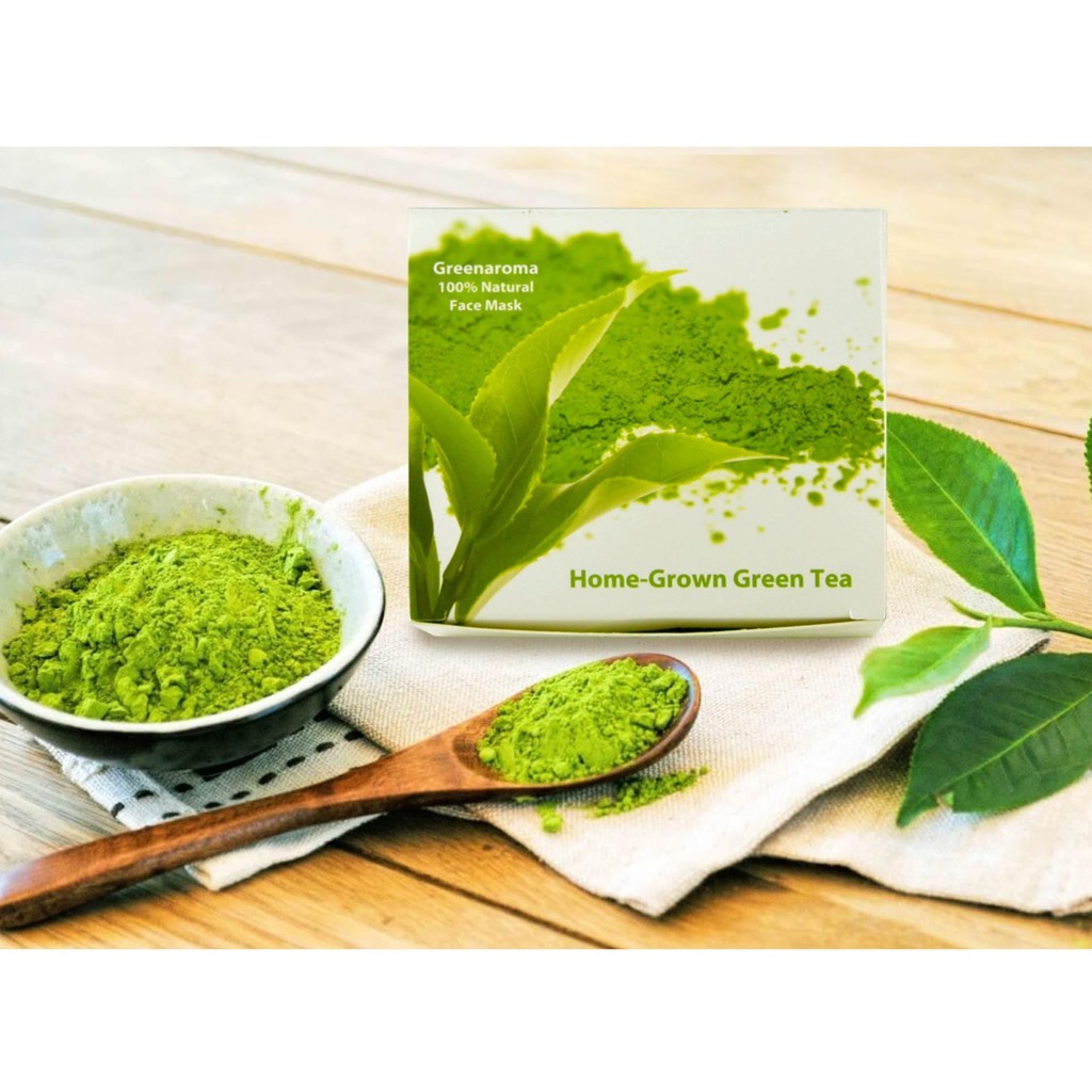 Bột trà xanh Hữu Cơ Aroma, 100% Organic