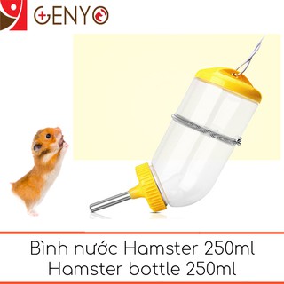 Bình nước chân không hamster loại chắc chăn cố định bằng dây thép