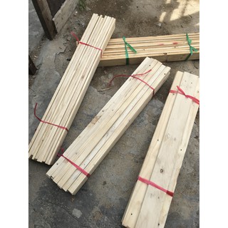 10 thanh gỗ pallet đã bào sạch 4 mặt