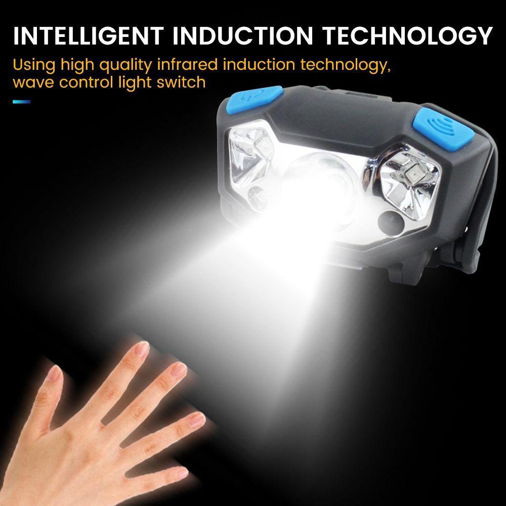 PATRICIA Đèn LED Đội Đầu Câu Cá / Cắm Trại Ngoài Trời