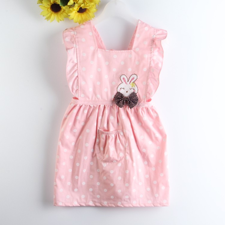 Đầm không tay bằng vải cotton chống vết ố thời trang mùa hè cho bé