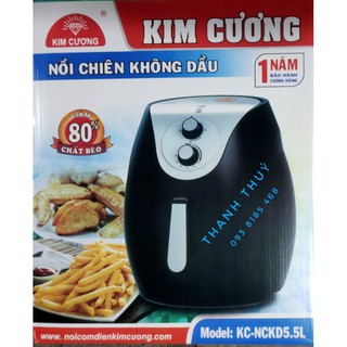 Nồi chiên không dầu kim cương 5.5l