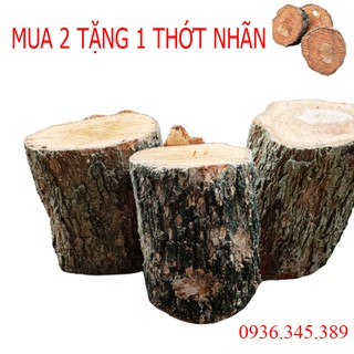 4 Gỗ nhãn ghép lan, đường kính 14-18 cm, cao 16-25 cm