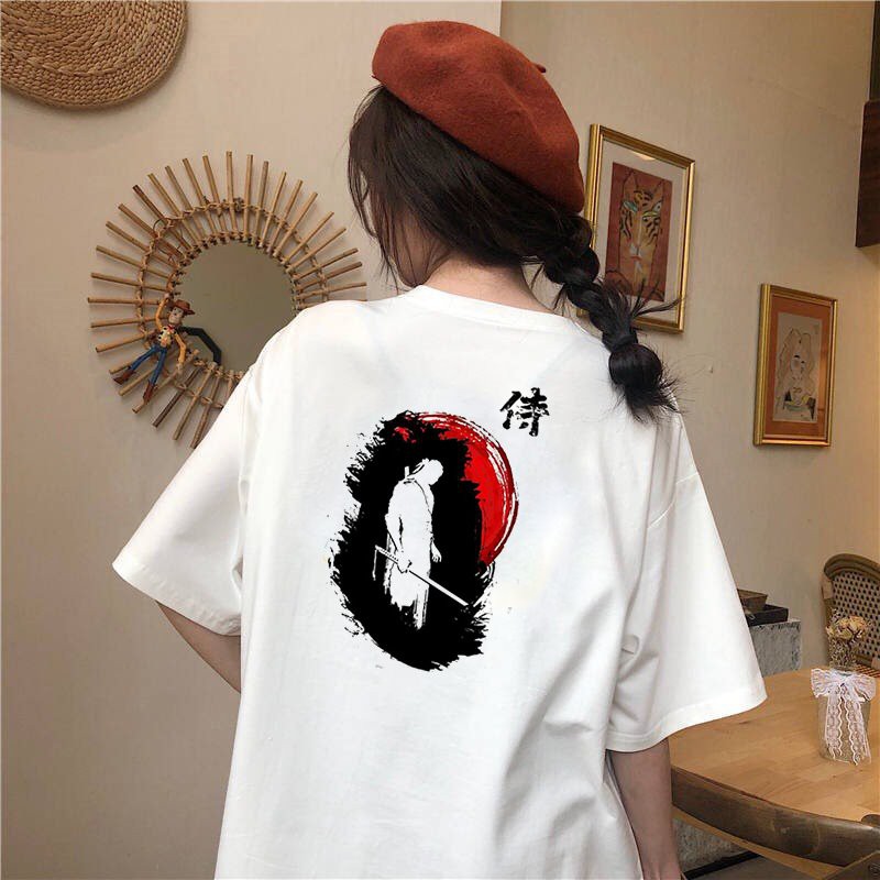 Áo thun tay lỡ nữ form rộng Samurai form rộng vải dày mịn 2020T1805