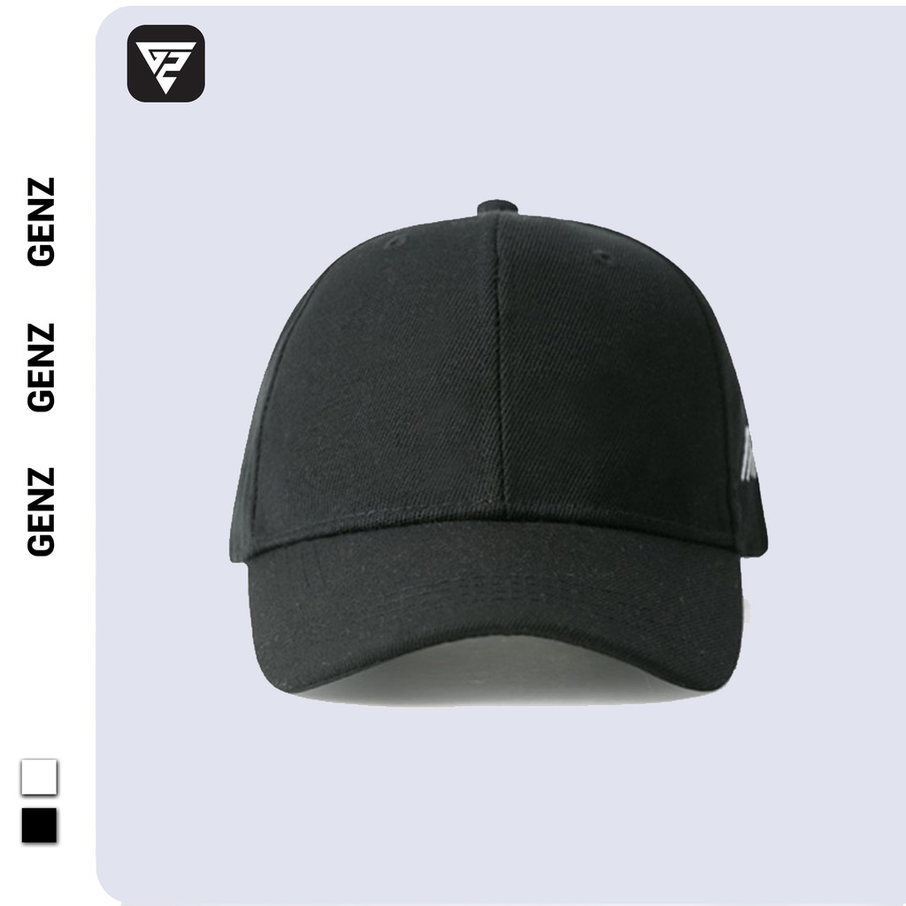 Nón kết lưỡi trai nhung gân tăm Unisex GENZ phong cách Ulzzang cho bạn nam, nữ năng động