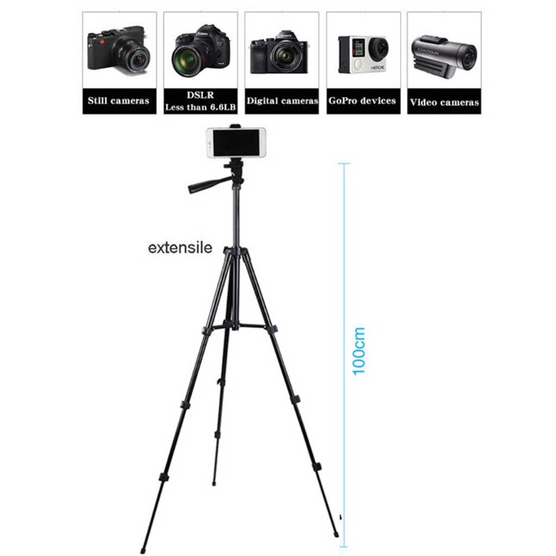 Giá Đỡ Ba Chân zzz Xoay 360 Thông Dụng Cho Máy Ảnh / Điện Thoại°/90° Giá Đỡ Máy Ảnh Selfie / Vid Có Thể Xoay Được