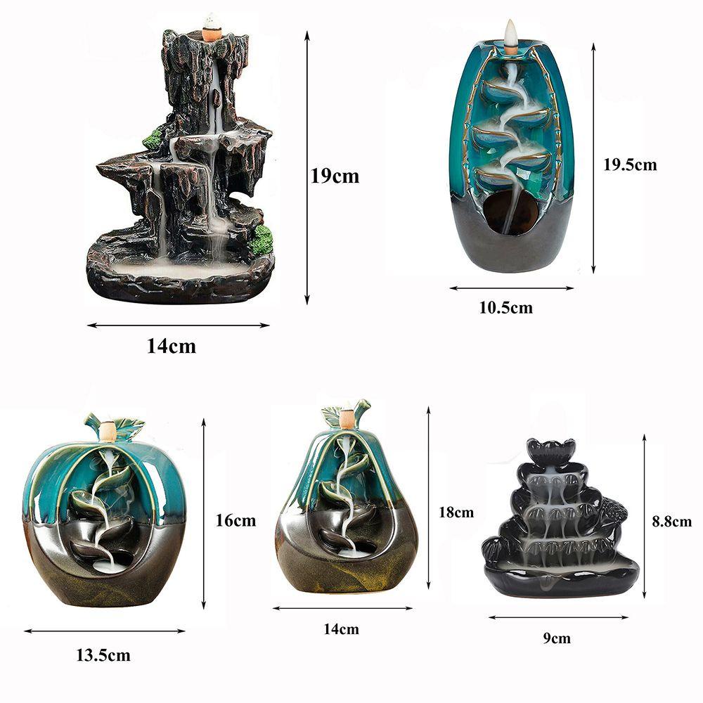 Đế Đốt Trầm Hương Bằng Sứ Dùng Trang Trí Nhà Cửa Kat1