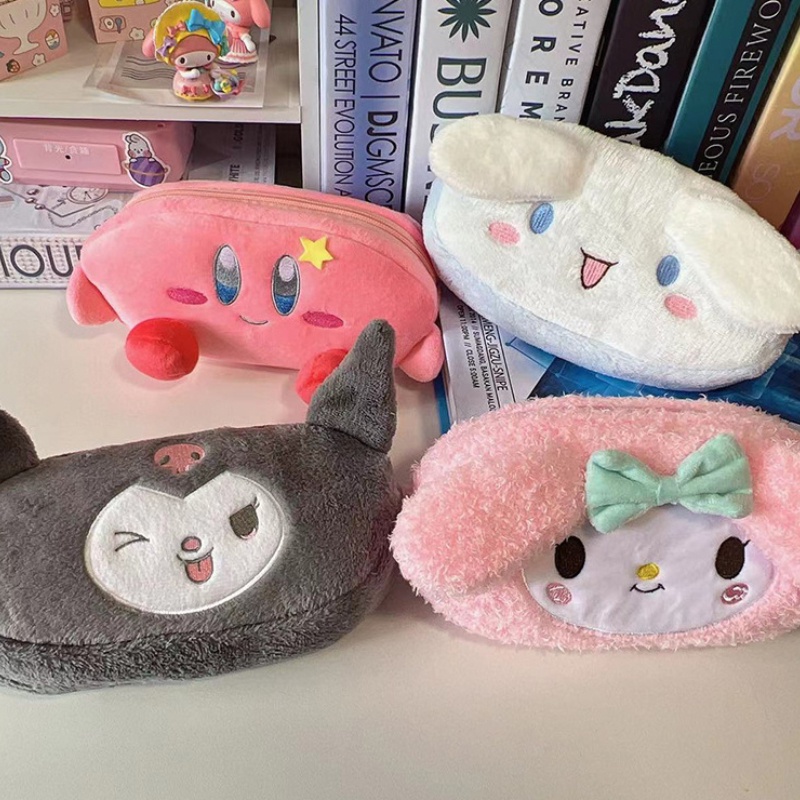 SANRIO Túi Đựng Bút Họa Tiết Kuromi Cinnamoroll My Melody 20cm