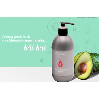 Dầu Gội Bơ Sữa S-White 450ml