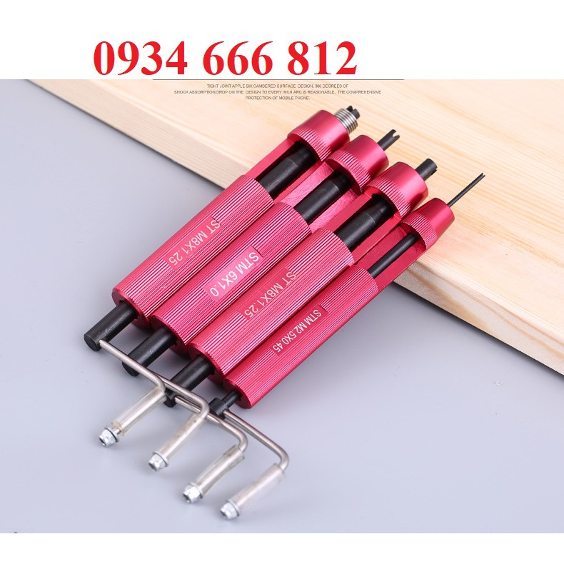 Tay quay ren cấy helicoil M2, M2.5, M3,M4,M5,M6.,M8,M10,M12