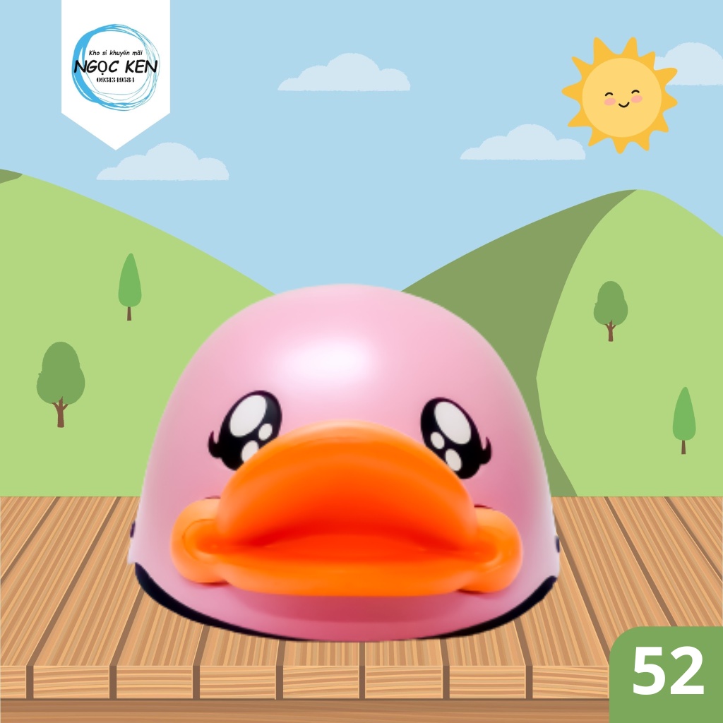 Mũ bảo hiểm Vịt, siêu dễ thương cho bé