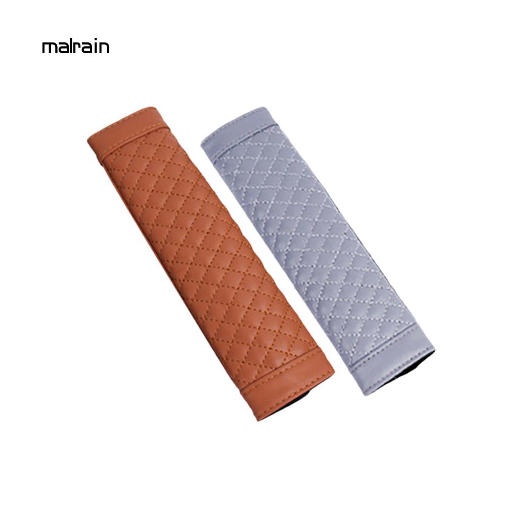 1 Cặp Vỏ Bọc Dây Đai An Toàn Xe Hơi Giả Da Thời Trang