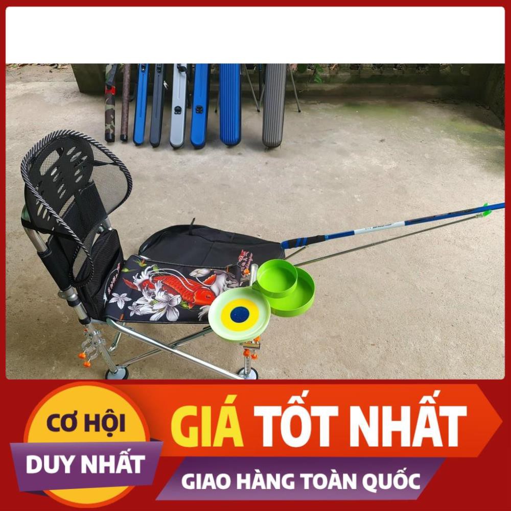 Ghế Câu Đài Cá Chép Cực Kỳ Đa Năng tựa thấp tựa cao