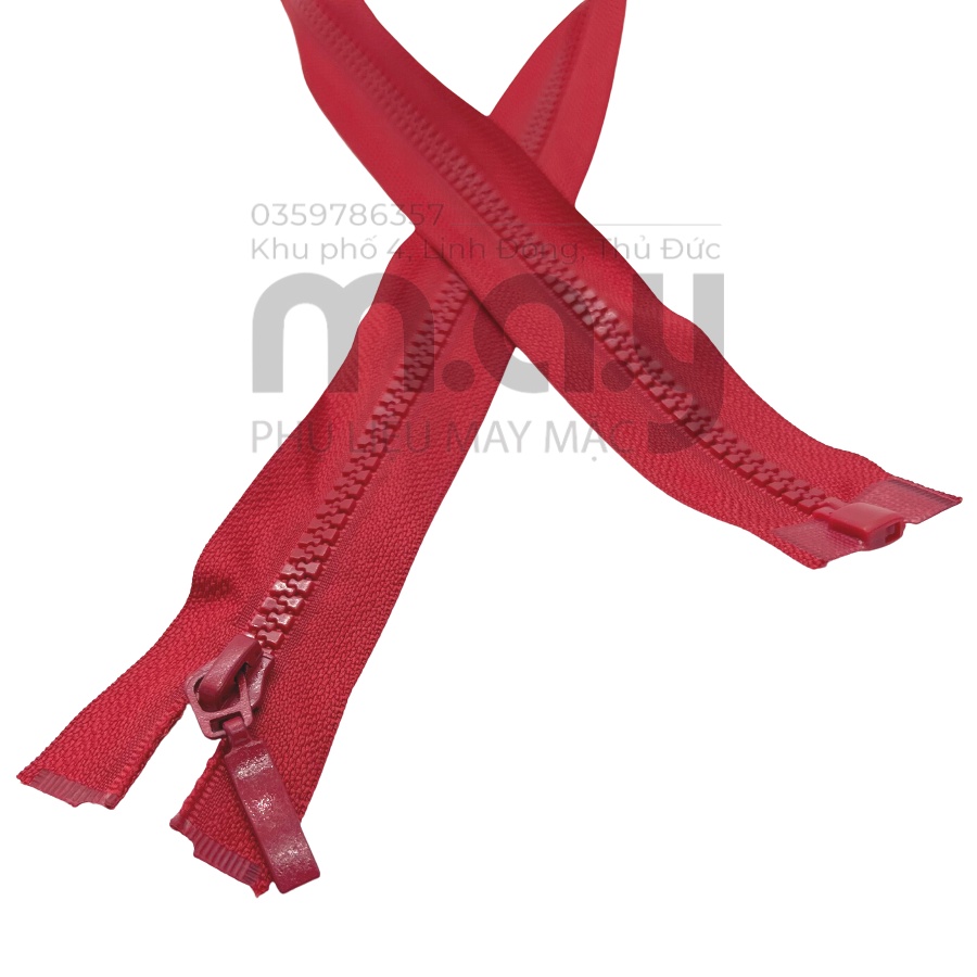 Dây kéo khoá áo khoác  BKK dài 60/70cm nhiều màu