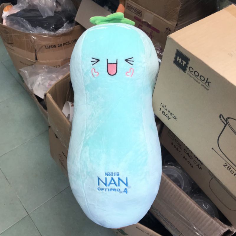 Gấu bông hình hạt đậu siu cute