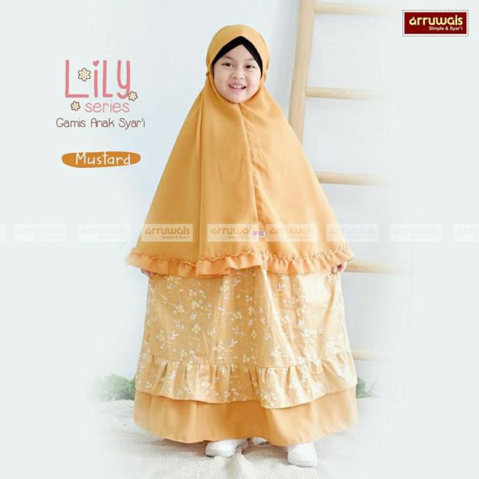 (Hàng Mới Về) Khẩu Trang Gamis Girls Lily Series Arruwais Free