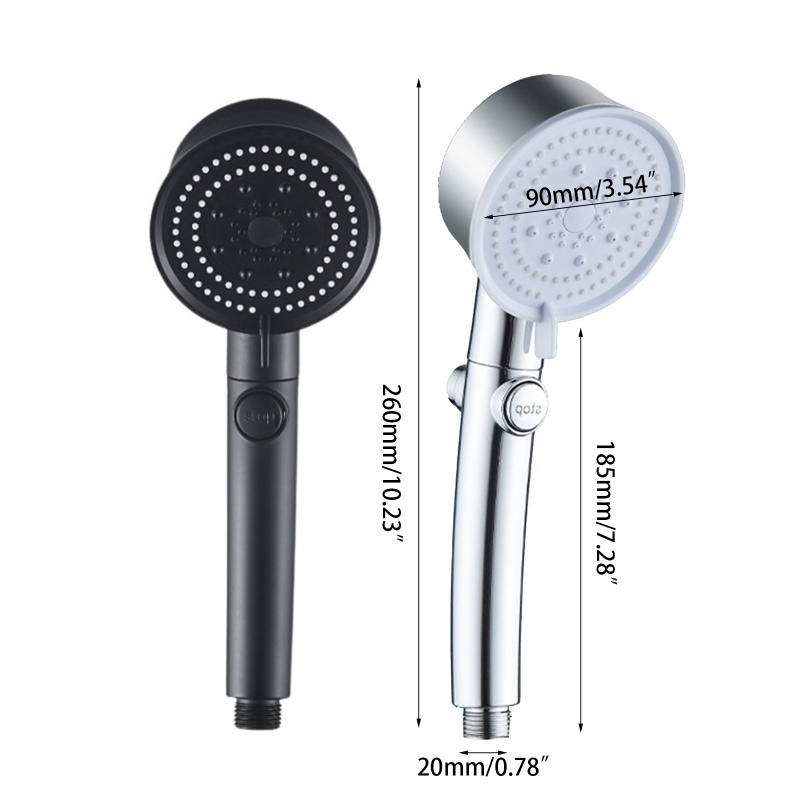 Vòi Hoa Sen Turbo Tiết Kiệm Nước Chuyên Dụng