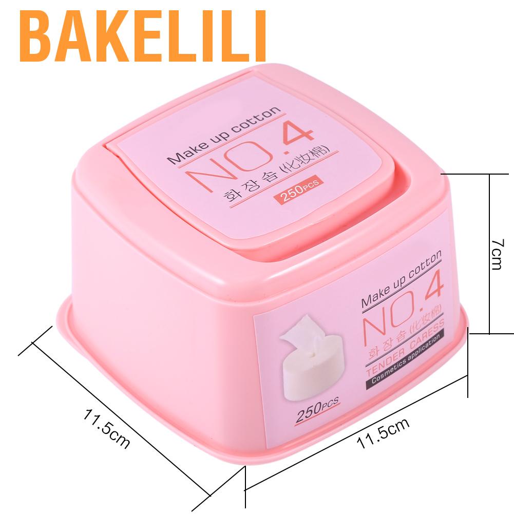 Hộp 250 miếng bông tẩy trang mềm mịn Bakelili Boda
 | BigBuy360 - bigbuy360.vn