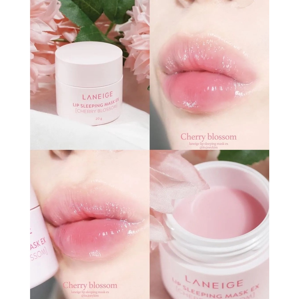 [LIMITED] Mặt nạ ngủ cho môi LANEIGE Lip Sleeping Mask EX CHERRY BLOSSOM