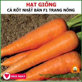 Hạt giống Cà Rốt Gói 2gram Trang Nông