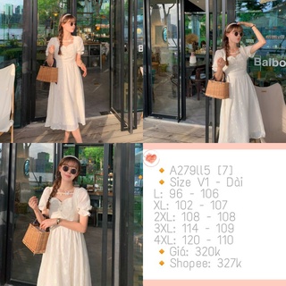 [Order] Đầm Tiểu Thư Dài Bigsize
