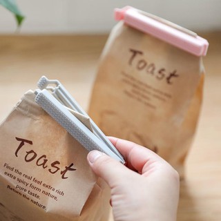 Set 2 kẹp miệng túi thực phẩm có nam châm dán note tủ lạnh