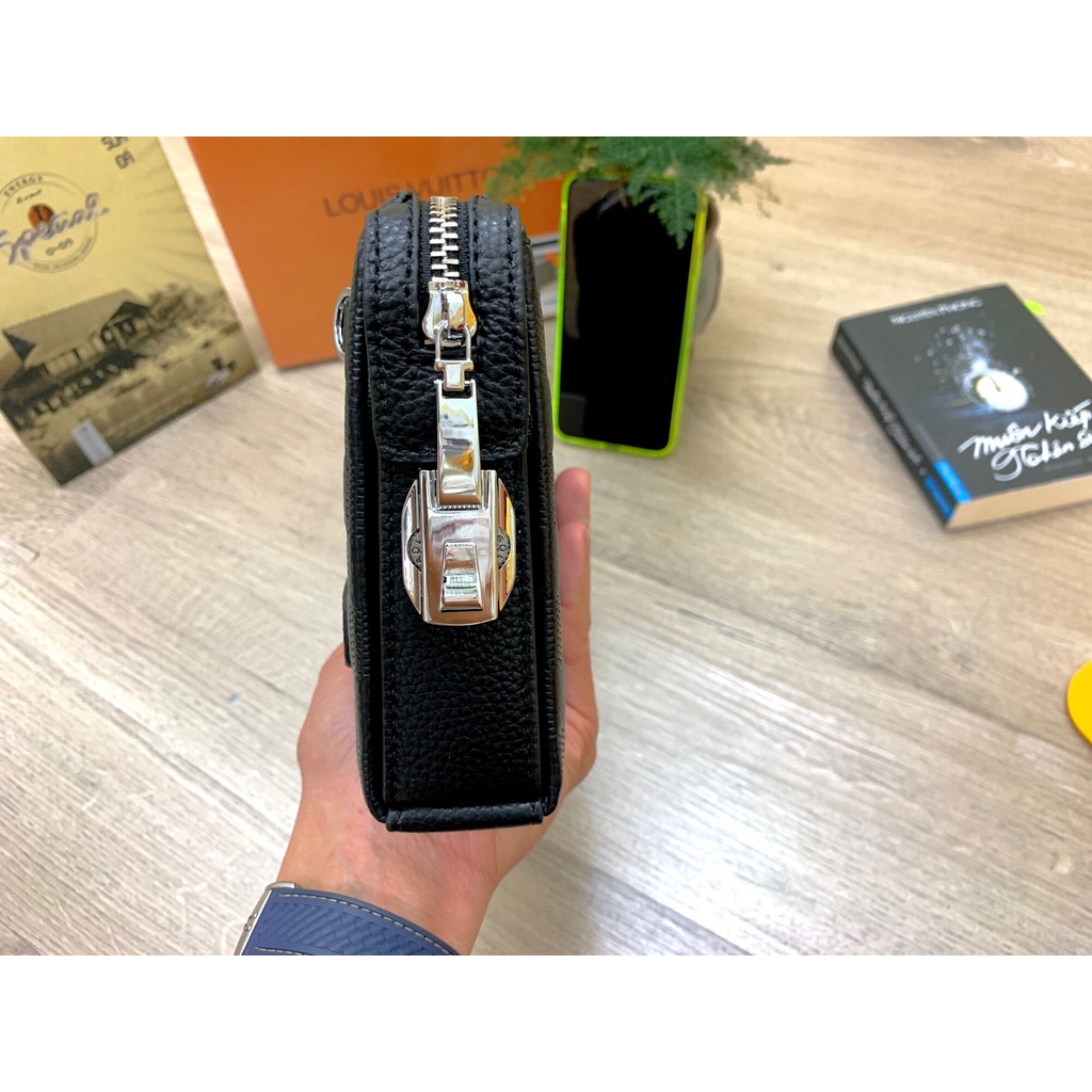 Ví Cầm Tay Da Thật Siêu Cấp.Bóp Da Cầm Tay 3003.Clutch Da Thật Cao Cấp.