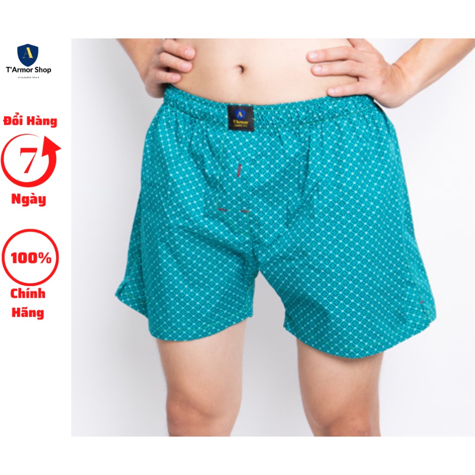 Quần Short Nam T'ARMOR CÓ 2 TÚI ,Giá Rẻ, Quần Đùi Nam Với Chất Liệu Vải KATE Mát Mịn, Rất Thoải Mái Khi Mặc Ngủ Mặc Nhà.