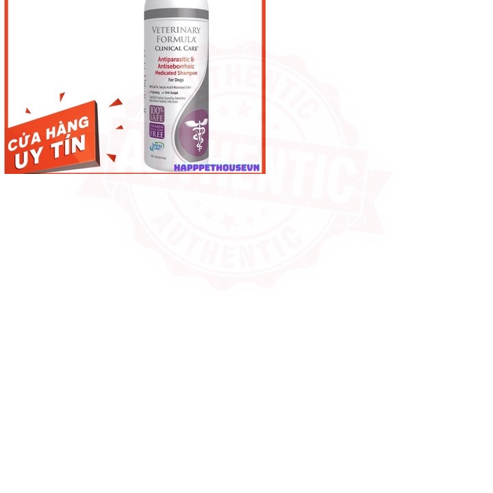 (Hỏa tốc) Sữa tắm Veterinary Formula Tím chuyên giảm nhờn gàu ghẻ cho thú cưng chó mèo