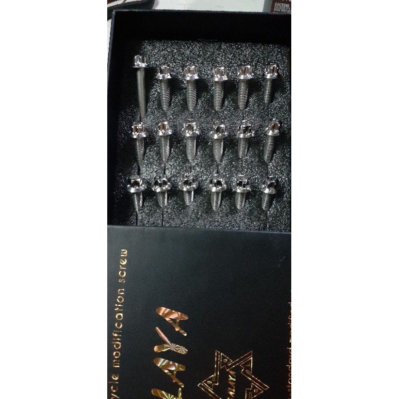 Bộ ốc lốc máy chuẩn SALAYA cho ex 150, winer