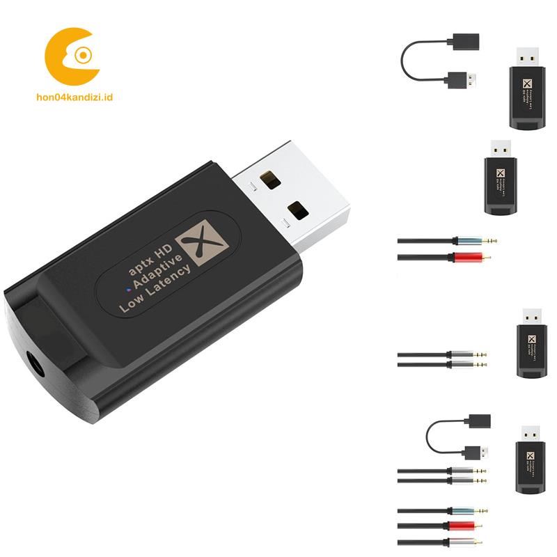Bộ Truyền Tín Hiệu Âm Thanh USB Bluetooth 5.2 APTX 1 Sang 2/Driver-Free 3.5mm AUX Port Cho PS4/PS5