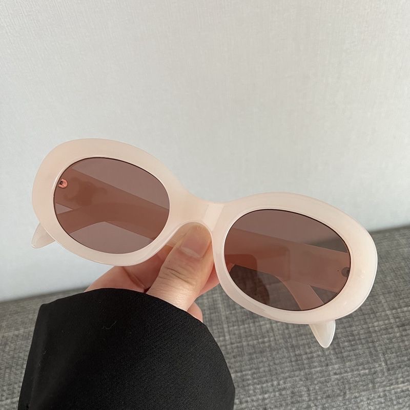 Mắt Kính Thời Trang Kính Râm Form Tròn Kiểu Chữ X 658 Kiểu Dáng Trẻ Trung Phong Cách Ulzzang - Hazo