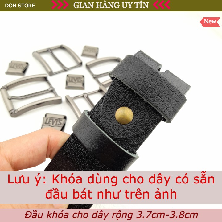 [INOX 100%] Đầu Khóa Dây Nịt Kiểu Kim Cài Cho Dây Rộng 3.6-3.8cm Hàng Loại Tốt Có Bán Sỉ SLL