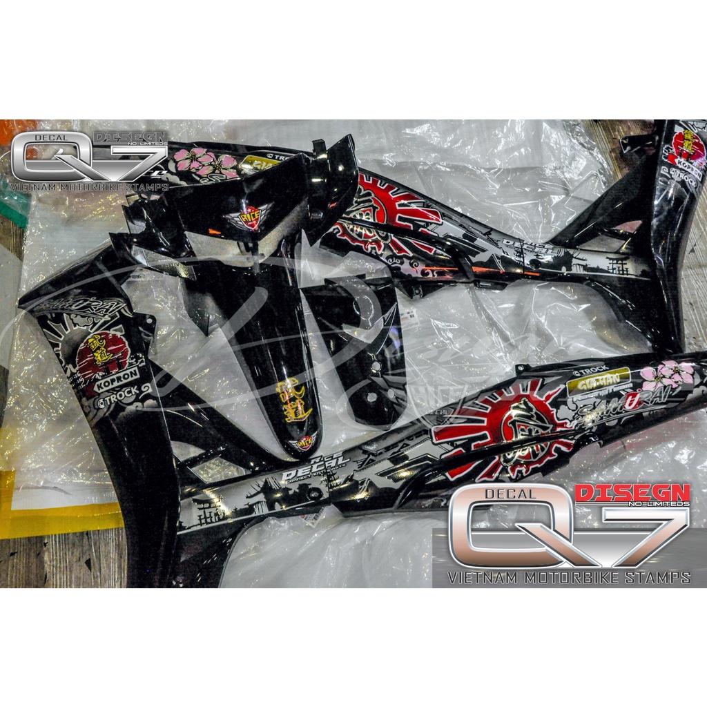 Tem Rời Sirius 110 SAMURAI MẶT TRỜI