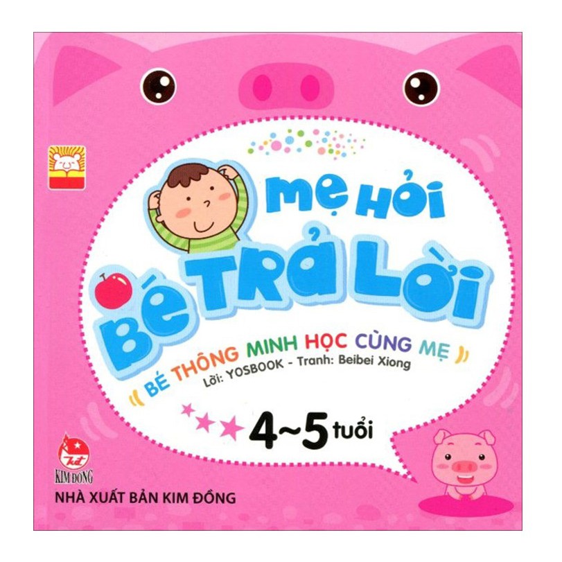 [Mã LIFEMALL995 giảm 10% đơn 99K] Sách - Mẹ Hỏi Bé Trả Lời (4 Cuốn)