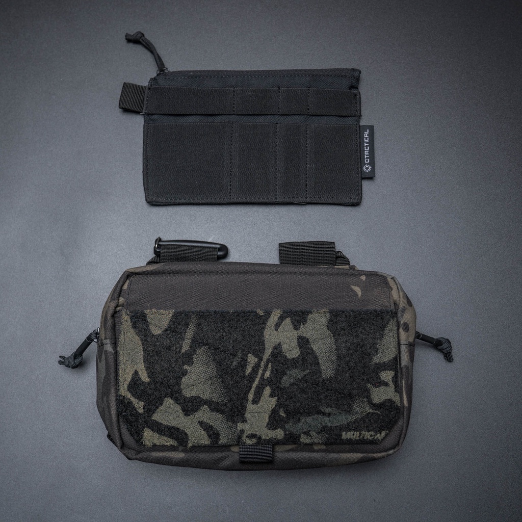 Combo Chuyentactical Túi đeo chéo thời trang CT3 + Admin insert - Made in Việt Nam