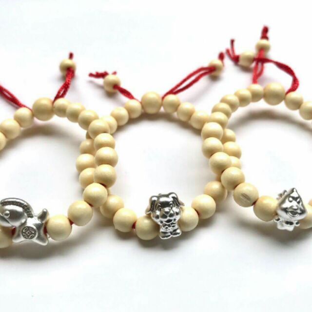 Vòng dâu tằm mix con giáp