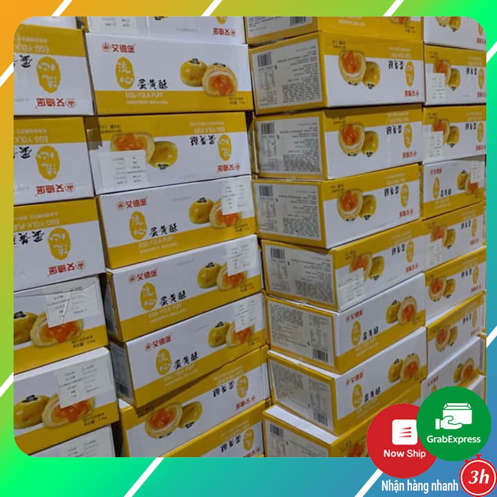 FREESHIP❤️ Bánh Trứng Chảy Ngàn Lớp ❤️Date mới nhất [500 gr] [9 chiếc] Bánh trứng muối tan chảy | BigBuy360 - bigbuy360.vn