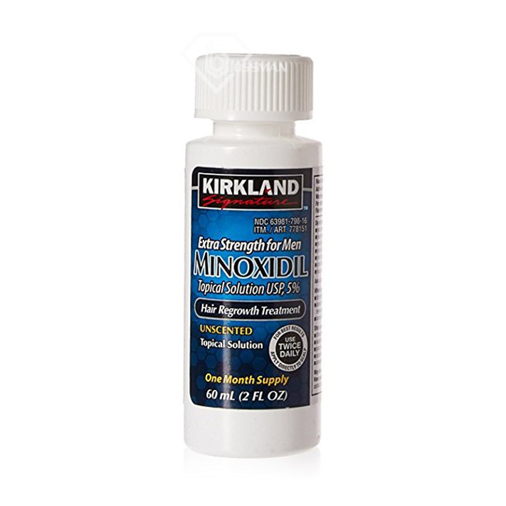 Minoxidil 5% Kirkland chính hãng - Thuốc Mọc Râu Tóc - Trị Hói - Dưỡng rậm Chân Mày