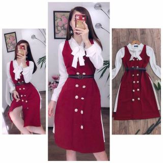 Sét váy yếm xinh tươi