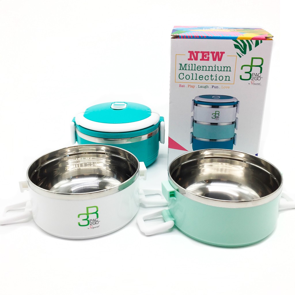 Cà men đựng cơm cao cấp La gourmet Millennium 3 ngăn 2.1L - 357120