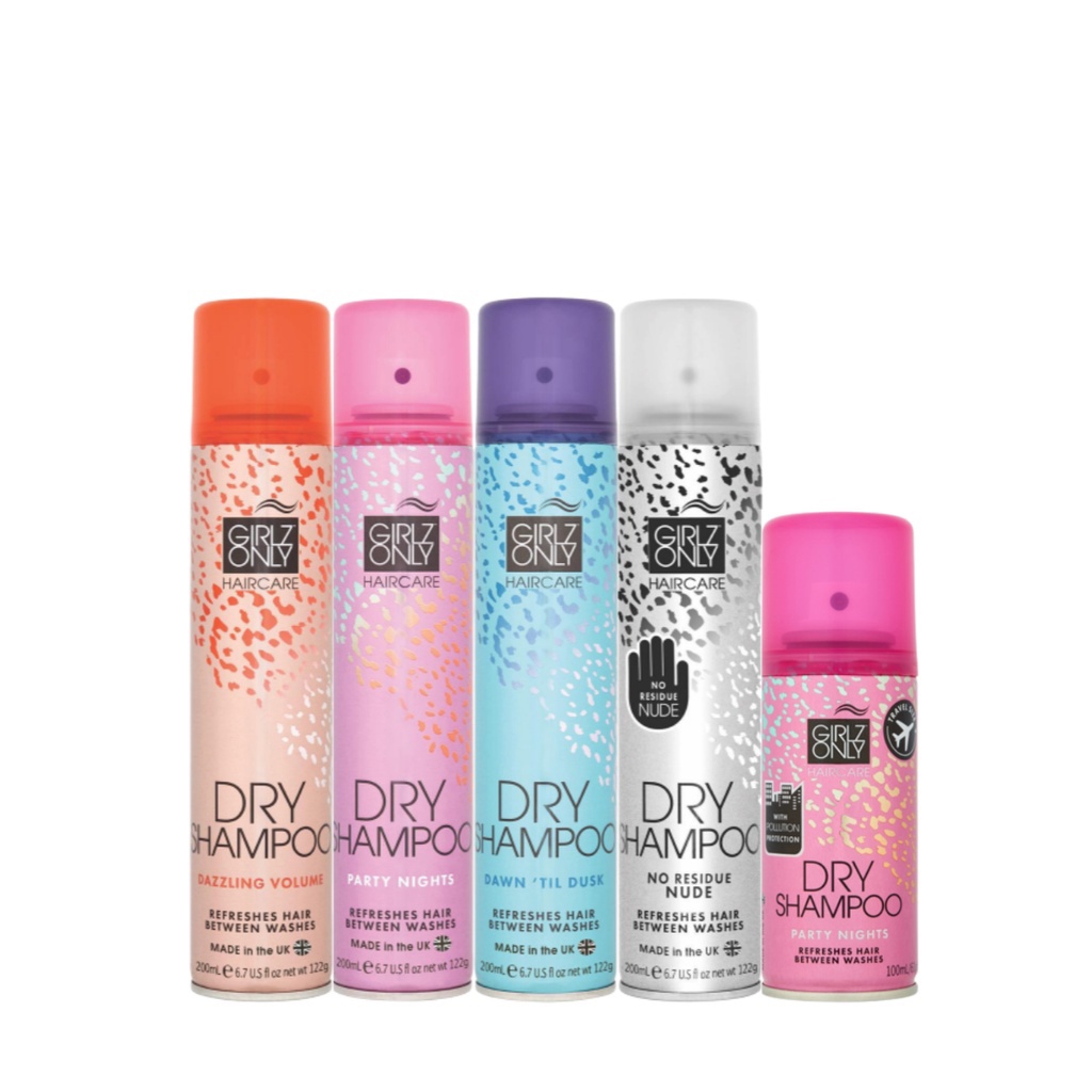 Dầu Gội Khô GIRLZ ONLY Dry Shampoo 200ml