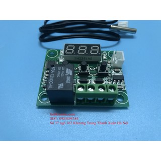 Module khống chế nhiệt độ xh-w1209 + vỏ mica