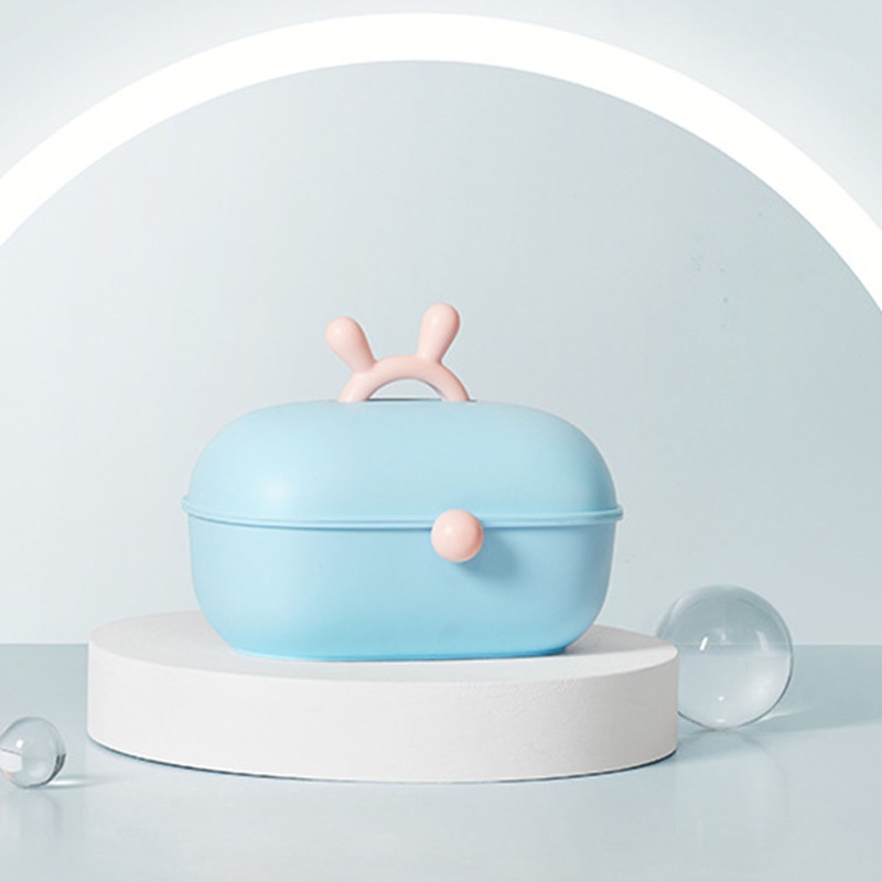 Hộp Đựng Dây Buộc Tóc Nhiều Tầng Bằng Cao Su Sắp Xếp Gọn Gàng Cho Bé Gái