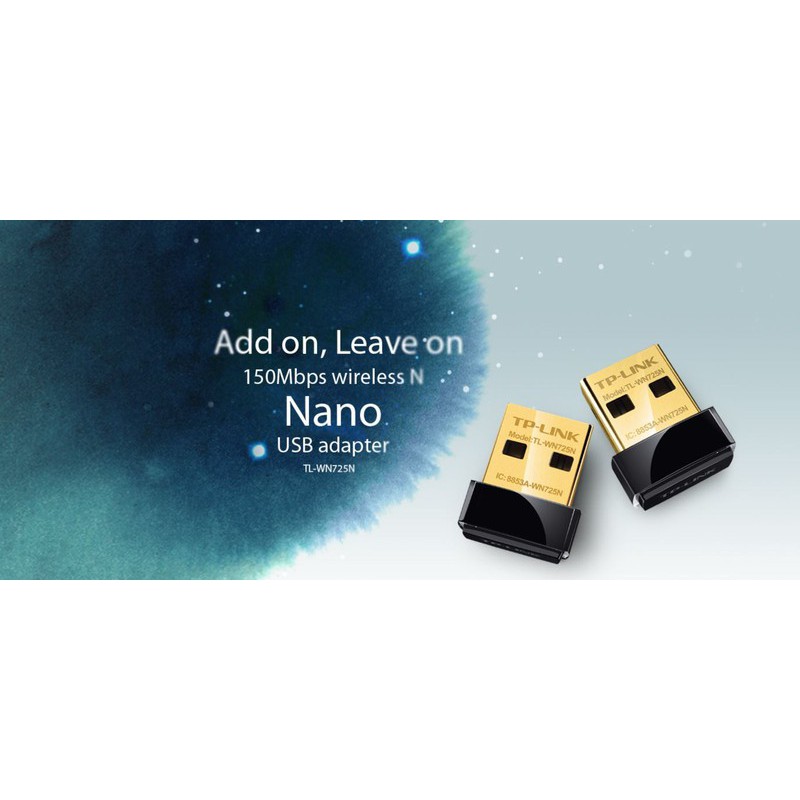 USB Thu Sóng WiFi cao cấp  TPLink TL-WN 725N- Hàng chính Hãng | BigBuy360 - bigbuy360.vn