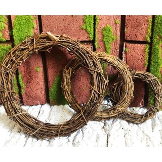 Vòng cỏ bện handmade