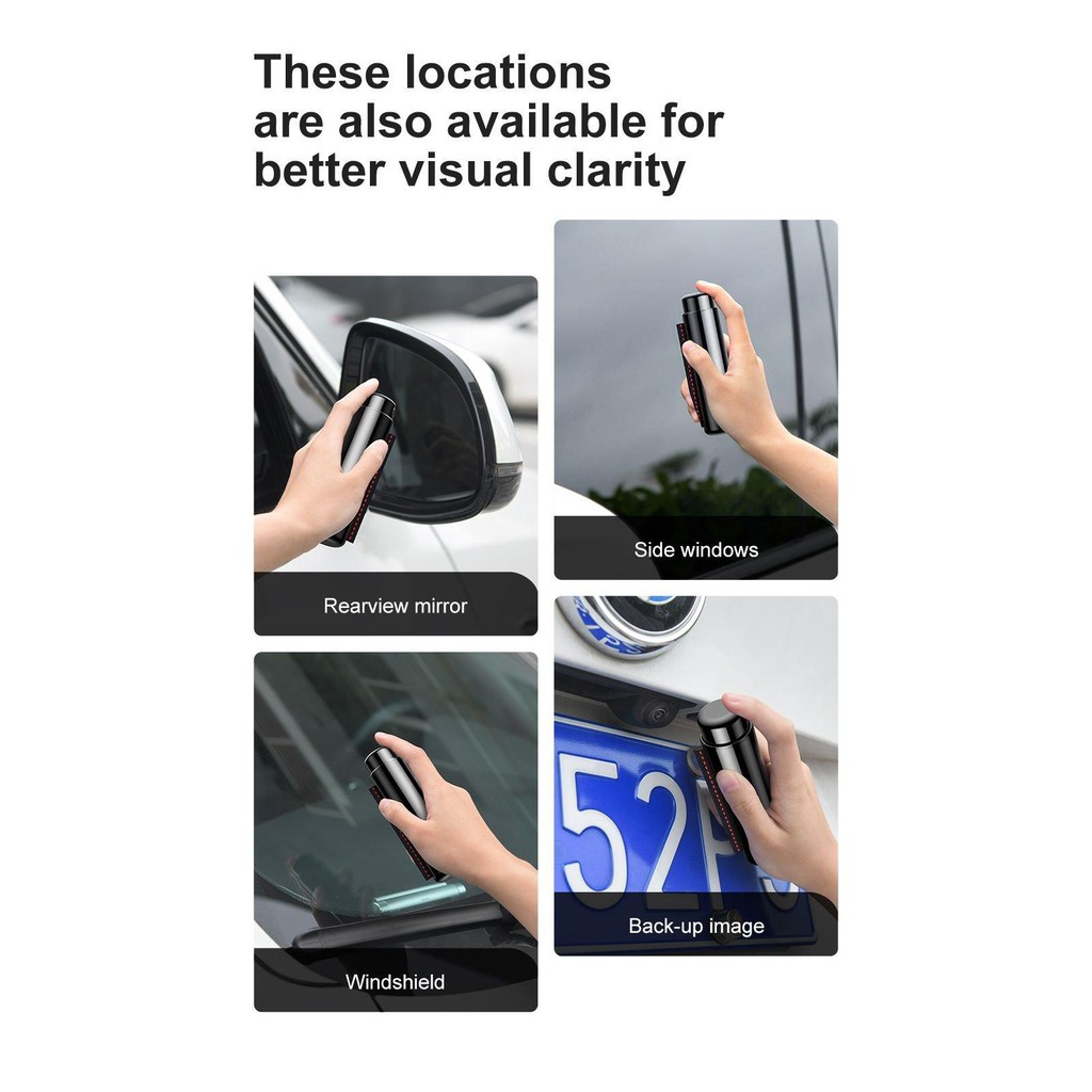 Bình xịt chống đọng nước mưa Baseus Rearview Mirror Rainproof Spray dùng cho kính chiếu hậu trên xe hơi